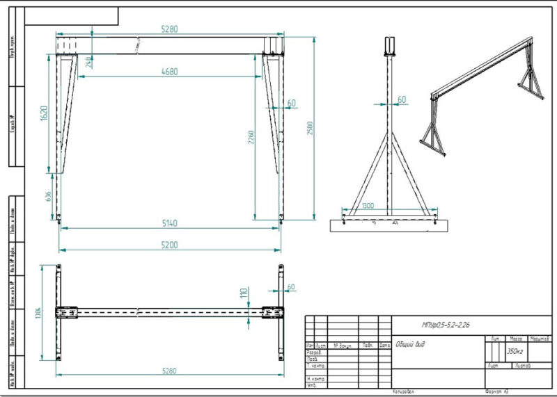 Мобильные передвижные устройства: как легкие козловые краны меняют подход к подъёмным работам